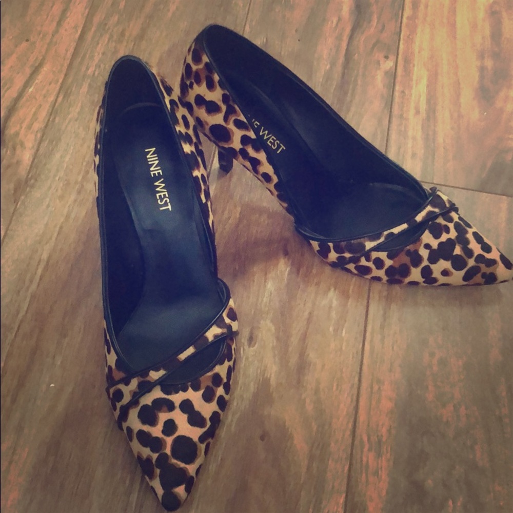 Nine West Leopard Heels